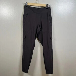 Athleta Chelsea Cargo Pants Size 2 Brown Travel Athletic Athleisure Utility